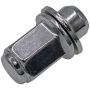 DORMAN 611-167.1 Wheel Nut M12-1.50 Mag - 21mm Hex, 47mm Length