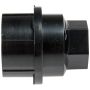 DORMAN 611-611.1 Black Wheel Nut Cover M27-2.0, Hex 21mm
