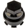 DORMAN 611-623.1 Black Wheel Nut Cover M27-2.0, Hex 22mm