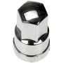 DORMAN 611-632.1 Chrome Wheel Nut Cover M24-2.0, Hex 3/4 In
