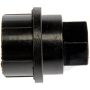 DORMAN 611-633.1 Black Wheel Nut Cover M24-2.0, Hex 3/4 In