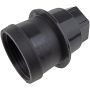 DORMAN 611-638.1 Lt. Black Metallic Wheel Nut Cover M27-2.0 Mod, Hex 22mm