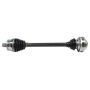 GSP NCV23572 02-04 Audi A4 Quattro (3.0) CV Axle Assembly  - Front Left