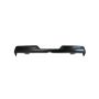 REAR BUMPER FACE BAR; W/O TOW HITCH; BLACK/PTM NISSAN TITAN S CREW CAB 17-19
