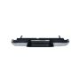 REAR BUMPER ASSEMBLY FACE BAR;W/LICENSE LAMPS;UPPER/CENTER PAD;W/O PARK;CHROME; FRONTIER 05-19
