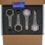Boostline NI5677866 Connecting Rod Set, Nissan Vq35De, 144.25 mm Length, ARP2000, Set of 6