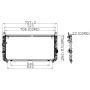 Denso 477-0122 Air Conditioning Condenser