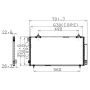 Denso 477-0501 Air Conditioning Condenser
