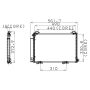 Denso 477-0502 Air Conditioning Condenser