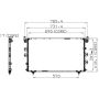 Denso 477-0503 Air Conditioning Condenser