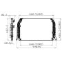Denso 477-0509 Air Conditioning Condenser