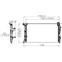 Denso 477-0511 Air Conditioning Condenser