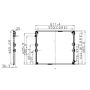Denso 477-0518 Air Conditioning Condenser
