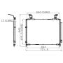 Denso 477-0520 Air Conditioning Condenser