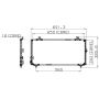 Denso 477-0531 Air Conditioning Condenser
