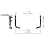 Denso 477-0551 Air Conditioning Condenser