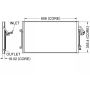 Denso 477-9107 Air Conditioning Condenser