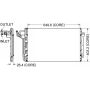 Denso 477-9114 Air Conditioning Condenser
