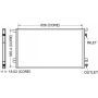 Denso 477-9507 Air Conditioning Condenser