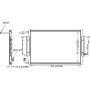 Denso 477-9512 Air Conditioning Condenser