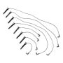 Denso 671-8051 IGN WIRE SET-7MM