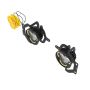 KC HiLiTES 97148 FLEX ERA 3 LED DM SAE Fog 2-Lt Mstr Kt - 18-24 Jeep Wrangler JL/Gladiator JT