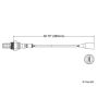 Walker Products 250-21015 Walker Products 250-21015 Oxygen Sensor 1-W Direct Fit Narrow-Band