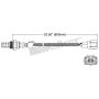 Walker Products 250-22008 Walker Products 250-22008 Oxygen Sensor 2-W Direct Fit Narrow-Band