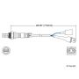 Walker Products 250-23024 Walker Products 250-23024 Oxygen Sensor 3-W Direct Fit Narrow-Band
