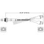 Walker Products 250-23047 Walker Products 250-23047 Oxygen Sensor 3-W Direct Fit Narrow-Band