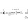 Walker Products 250-23060 Walker Products 250-23060 Oxygen Sensor 3-W Direct Fit Narrow-Band