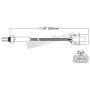 Walker Products 250-23523 Walker Products 250-23523 Oxygen Sensor 3-W Titania Narrow-Band