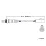 Walker Products 250-24001 Walker Products 250-24001 Oxygen Sensor 4-W Direct Fit Narrow-Band