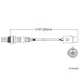 Walker Products 250-24009 Walker Products 250-24009 Oxygen Sensor 4-W Direct Fit Narrow-Band