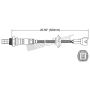 Walker Products 250-24060 Walker Products 250-24060 Oxygen Sensor 4-W Direct Fit Narrow-Band