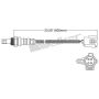 Walker Products 250-24076 Walker Products 250-24076 Oxygen Sensor 4-W Direct Fit Narrow-Band