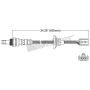 Walker Products 250-24083 Walker Products 250-24083 Oxygen Sensor 4-W Direct Fit Narrow-Band