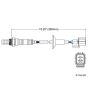 Walker Products 250-24105 Walker Products 250-24105 Oxygen Sensor 4-W Direct Fit Narrow-Band
