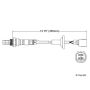 Walker Products 250-24107 Walker Products 250-24107 Oxygen Sensor 4-W Direct Fit Narrow-Band