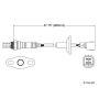 Walker Products 250-24159 Walker Products 250-24159 Oxygen Sensor 4-W Direct Fit W/Flange