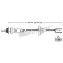 Walker Products 250-24232 Walker Products 250-24232 Oxygen Sensor 4-W Direct Fit Narrow-Band