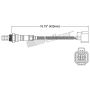 Walker Products 250-24238 Walker Products 250-24238 Oxygen Sensor 4-W Direct Fit Narrow-Band