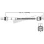 Walker Products 250-24275 Walker Products 250-24275 Oxygen Sensor 4-W Direct Fit Narrow-Band