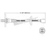 Walker Products 250-24278 Walker Products 250-24278 Oxygen Sensor 4-W Direct Fit W/Flange