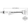 Walker Products 250-24307 Walker Products 250-24307 Oxygen Sensor 4-W Direct Fit Narrow-Band