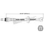 Walker Products 250-24399 Walker Products 250-24399 Oxygen Sensor 4-W Direct Fit Narrow-Band