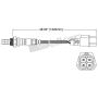 Walker Products 250-24435 Walker Products 250-24435 Oxygen Sensor 4-W Direct Fit Narrow-Band