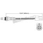 Walker Products 250-24448 Walker Products 250-24448 Oxygen Sensor 4-W Direct Fit Narrow-Band