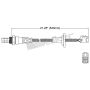 Walker Products 250-24486 Walker Products 250-24486 Oxygen Sensor 4-W Direct Fit Narrow-Band
