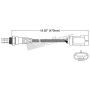 Walker Products 250-24585 Walker Products 250-24585 Oxygen Sensor 4-W Direct Fit Narrow-Band